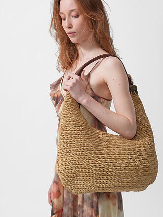ANOKHI | Bolso - Hobo RAFFIA LUNA BAG