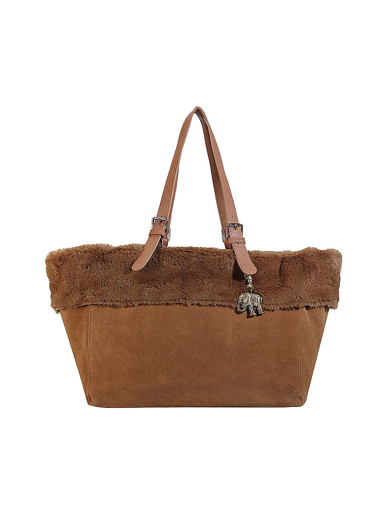 Anokhi Bolso de cuero - Shopper marrón