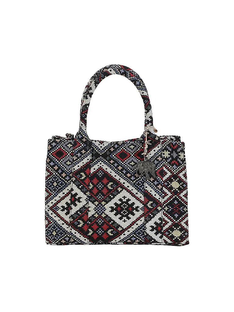 ANOKHI | Bolso - Tote Bag BOOK TOTE Small | Rojo oscuro