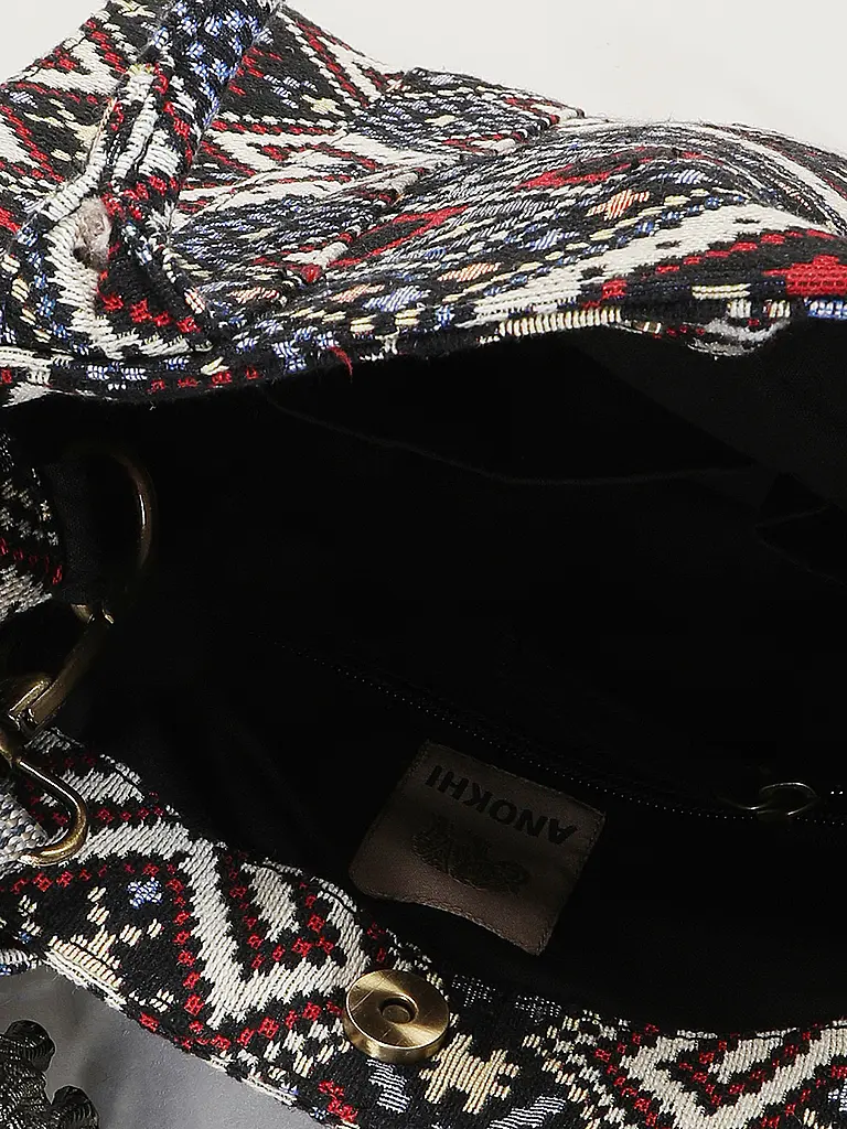 ANOKHI | Bolso - Tote Bag BOOK TOTE Small | Rojo oscuro