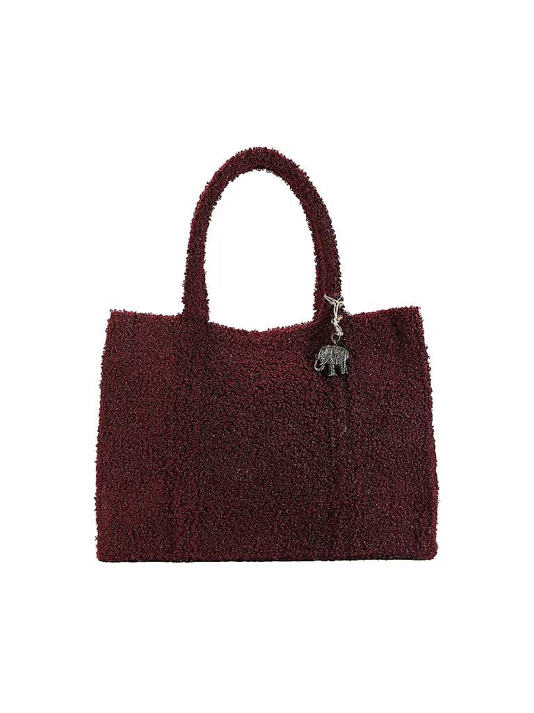 ANOKHI | Tasche - Tote Bag BOOK TOTE Large | Rojo oscuro