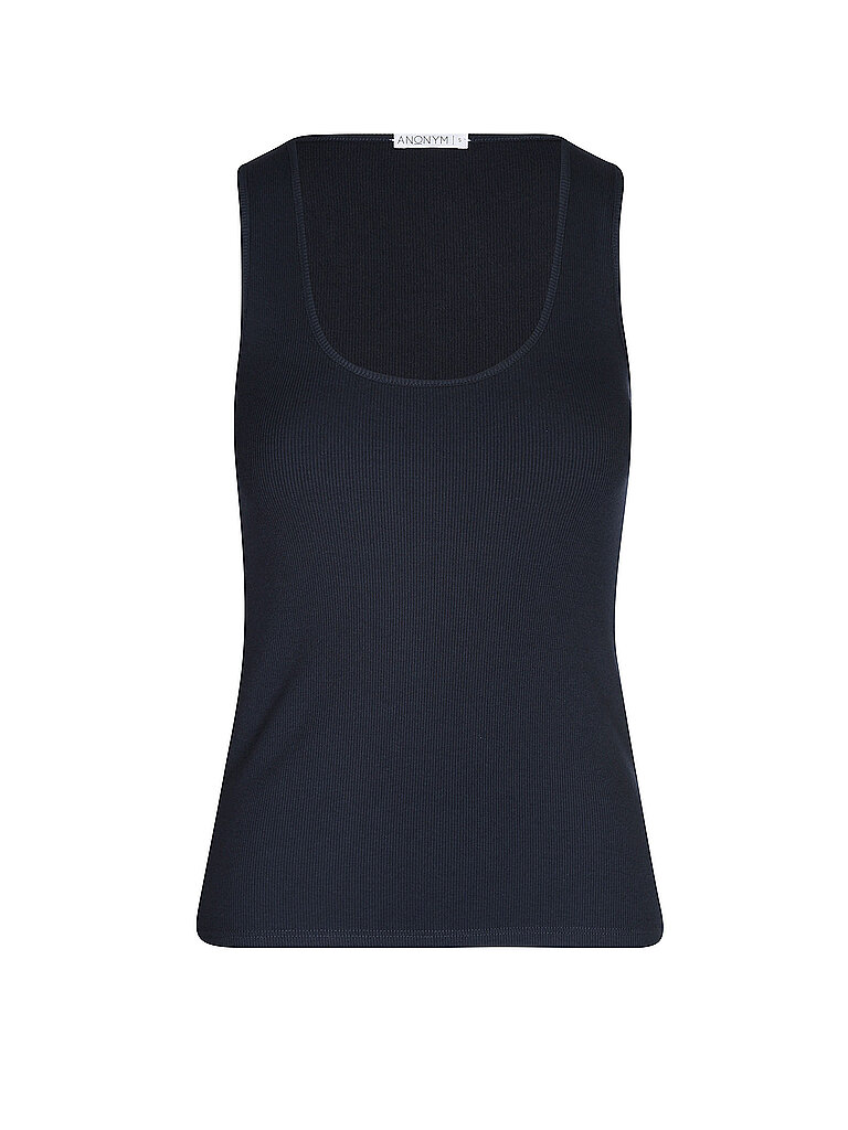 Top CLAIRE azul oscuro S