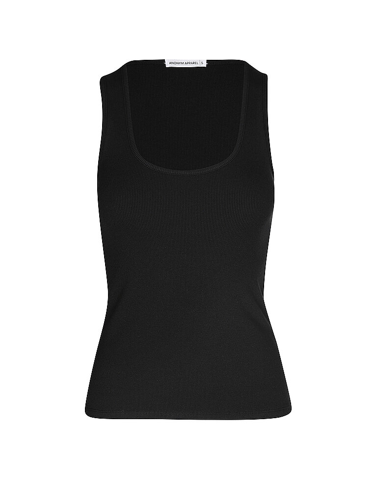 Anonym Apparel Top CLAIRE negro L