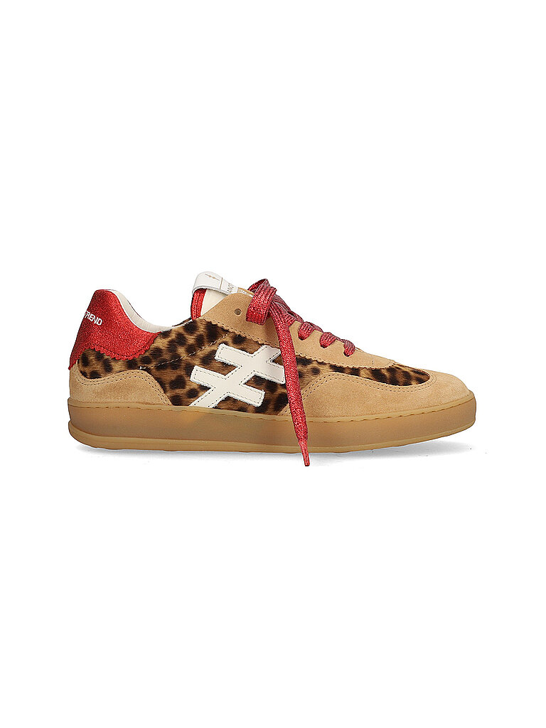 Sneaker BABY SILK LEOPARD marrón 39