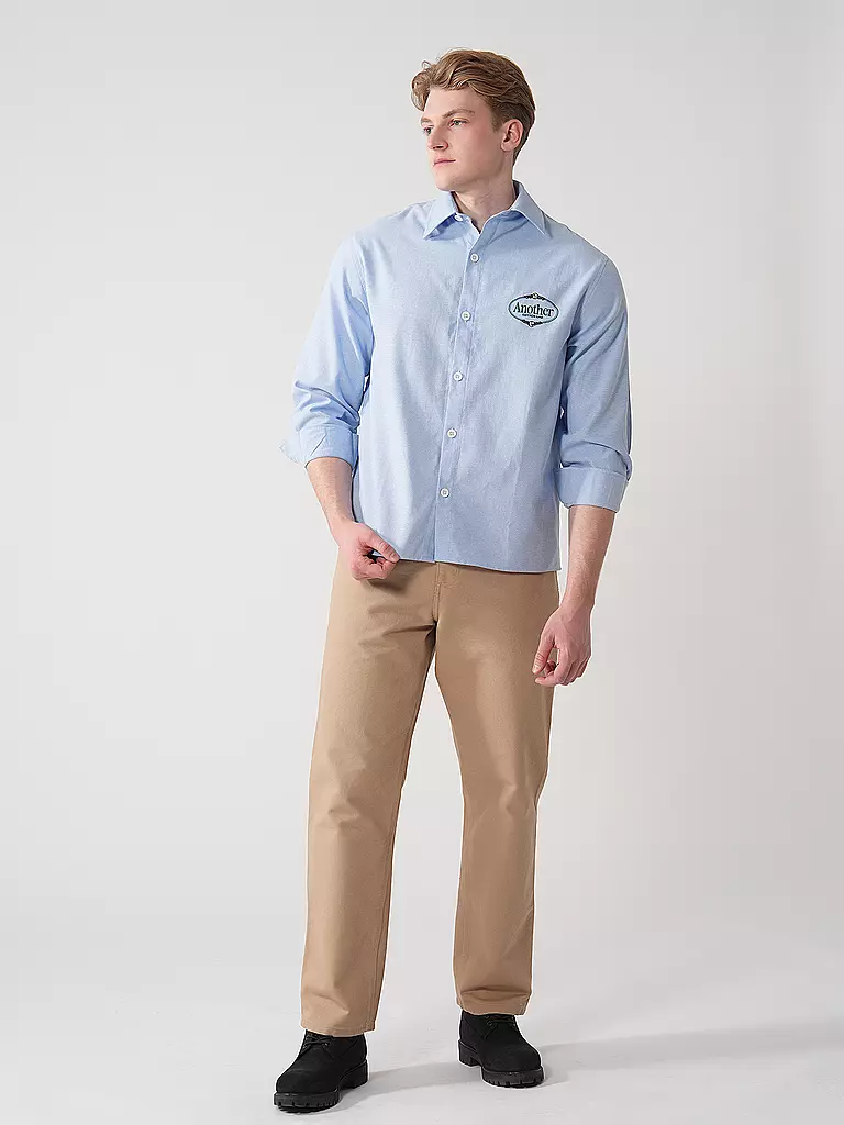 ANOTHER COTTON LAB | Camisa de corte estándar | Azul claro
