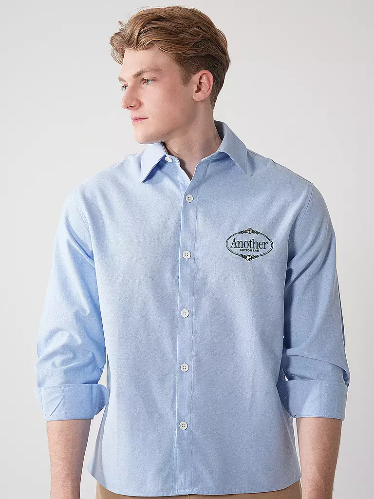 ANOTHER COTTON LAB | Camisa de corte estándar | Azul claro