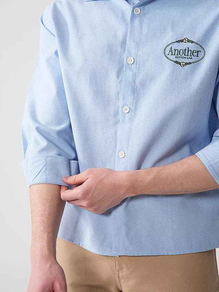 ANOTHER COTTON LAB | Camisa de corte estándar | Azul claro