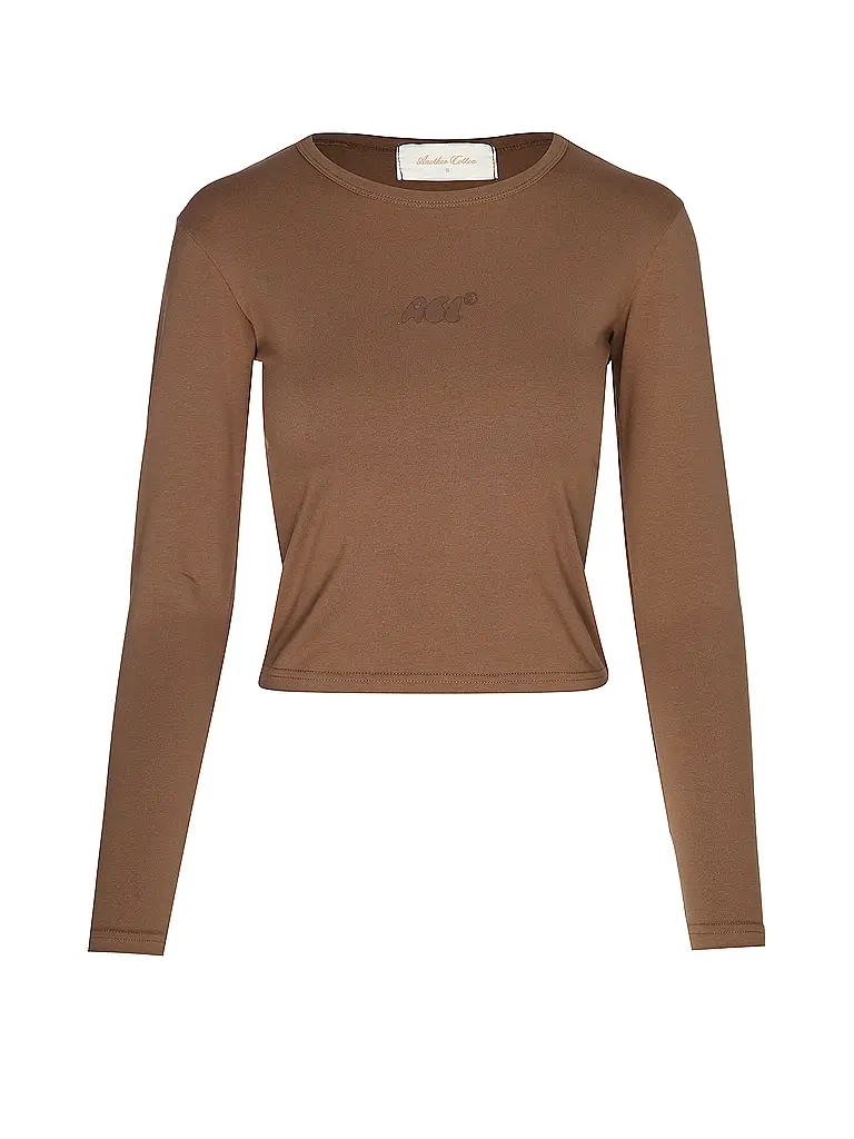 ANOTHER COTTON LAB | Camiseta de manga larga | Marrón