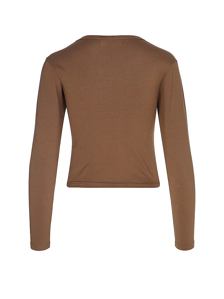 ANOTHER COTTON LAB | Camiseta de manga larga | Marrón