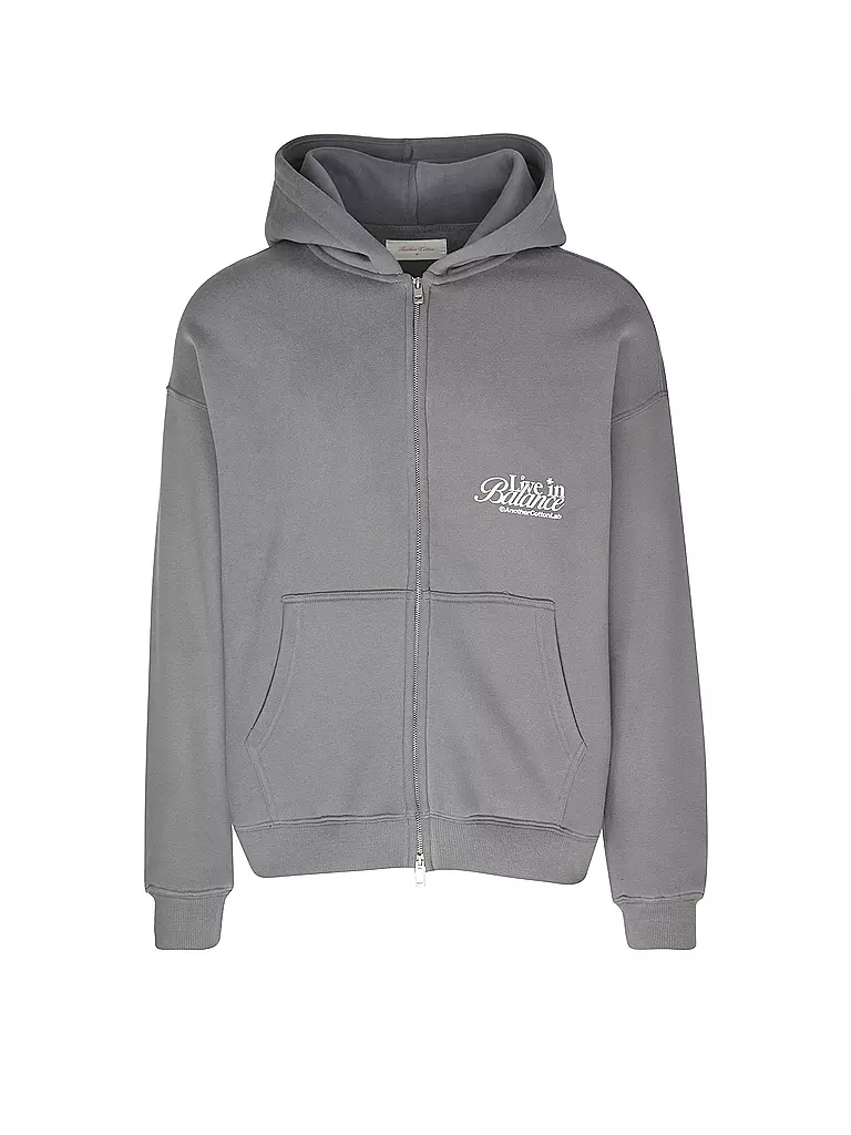 ANOTHER COTTON LAB | Sudadera con cremallera | Gris
