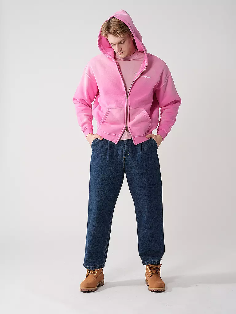 ANOTHER COTTON LAB | Sudadera con cremallera | Rosa