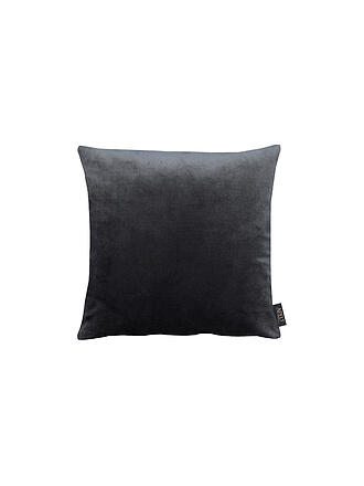 APELT | Funda de cojín de terciopelo 46x46cm SOFTSTYLE Gris Oscuro