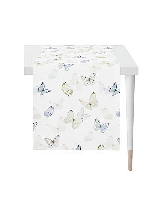 APELT | Camino de mesa SEASON 140x48cm Blanco/Mariposa