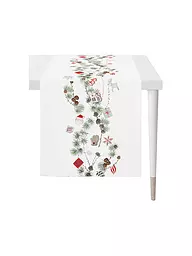 APELT | Camino de mesa navideño 140x46cm SEASON Blanco | Blanco