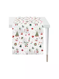 APELT | Camino de mesa navideño 140x48cm SEASON Blanco | Blanco