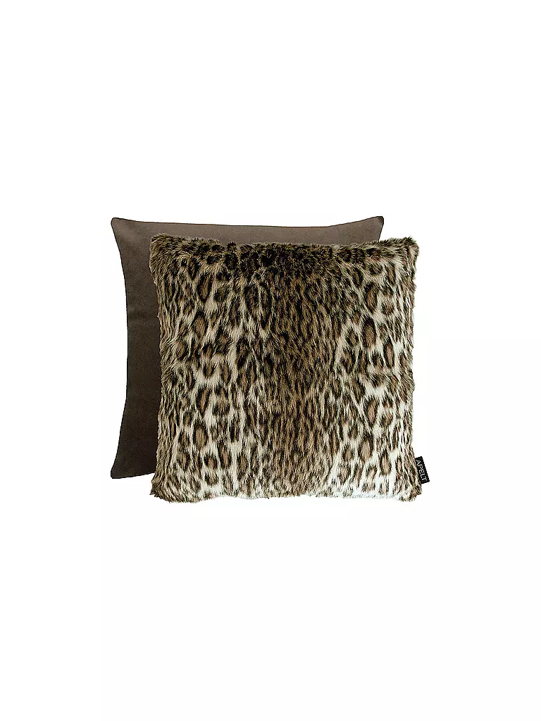 APELT | Funda de cojín 46x46cm LUKE Leo | Marrón