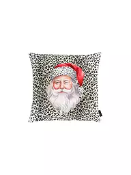 APELT | Funda de cojín navideña 46x46cm SEASON Leo/Santa | Camel