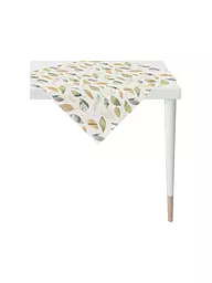 APELT | Mitteldecke 85x85 SEASON Blanco/Hojas | Blanco