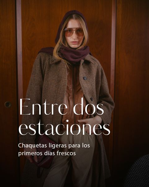 Chaquetas ligeras, ideales para los primeros días frescos. Perfectas para el cambio de estación, para que te sientas cómodo en la transición.
