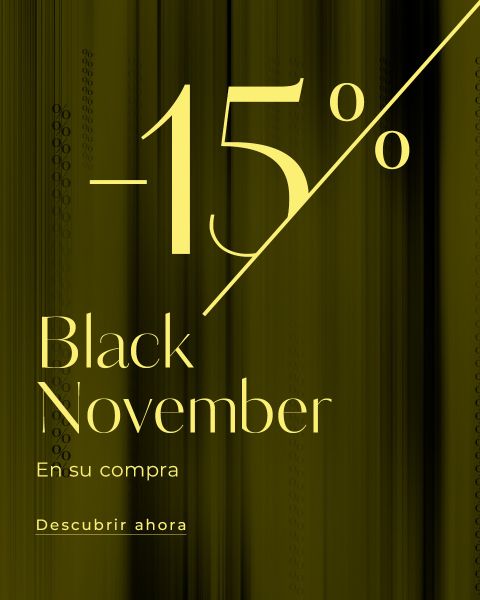 -15% Black November en su compra. Descubrir ahora.