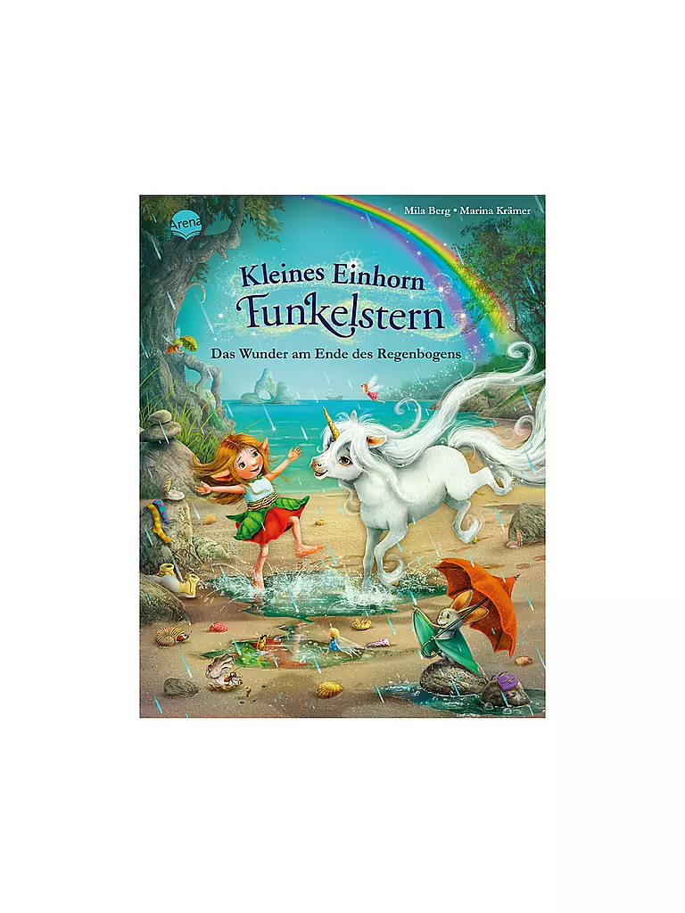 ARENA VERLAG | Libro - Pequeño Unicornio Funkelstern (5). El milagro al final del arcoíris | Sin color