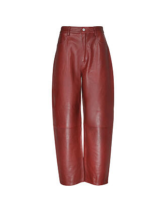 ARMA | Pantalones de cuero Barrel Fit ECE