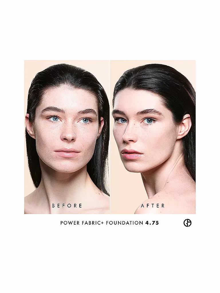 ARMANI COSMETICS | Base de Maquillaje de Alta Cobertura y Larga Duración Power Fabric + ( 4.75 ) | 