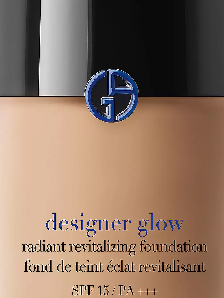 ARMANI COSMETICS | Base de maquillaje Designer Glow 30 ml FPS 20 (5) | Marrón