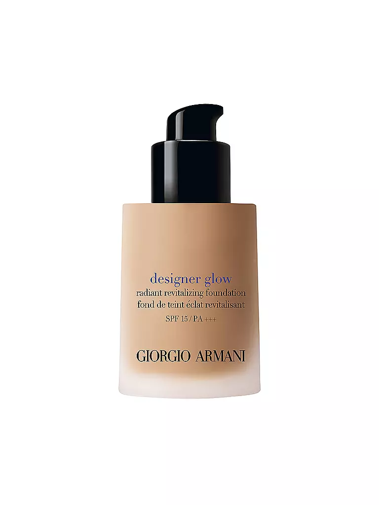ARMANI COSMETICS | Base de maquillaje Designer Glow 30 ml FPS 20 (5) | Marrón