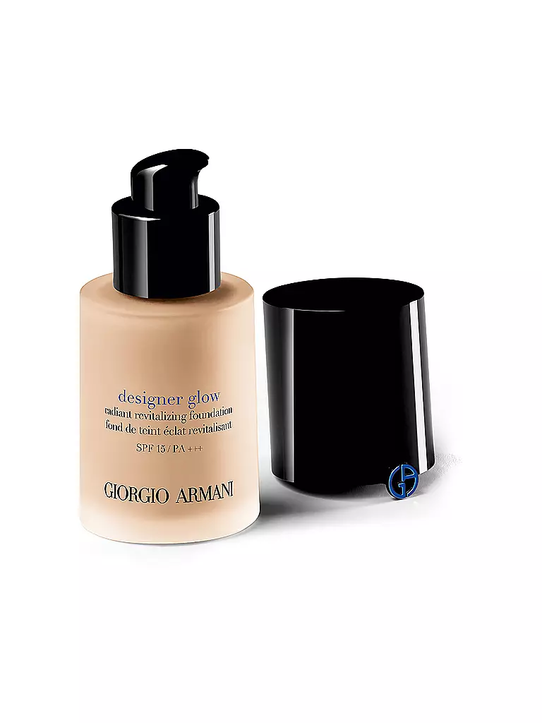 ARMANI COSMETICS | Base de maquillaje Designer Glow 30 ml FPS 20 (5) | Marrón