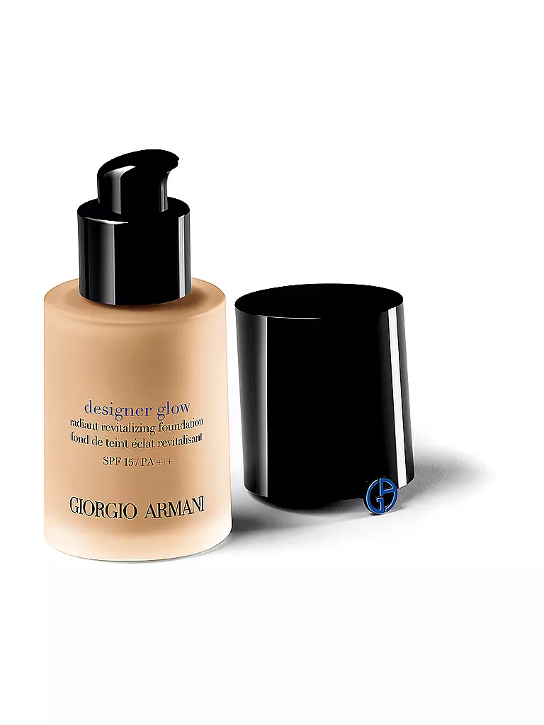 ARMANI COSMETICS | Base de maquillaje Designer Glow 30 ml FPS 20 (7) | Marrón