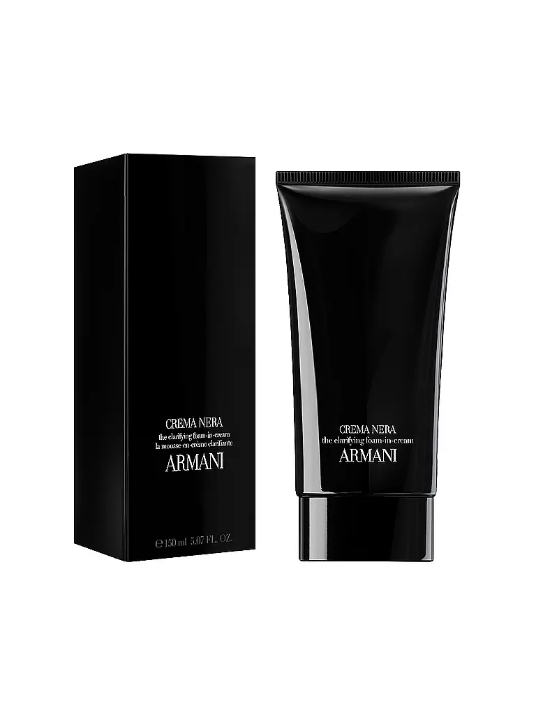 ARMANI COSMETICS | Crema Nera Clarifying Foam-in-Cream Limpiador en espuma cremosa 150ml | Sin color