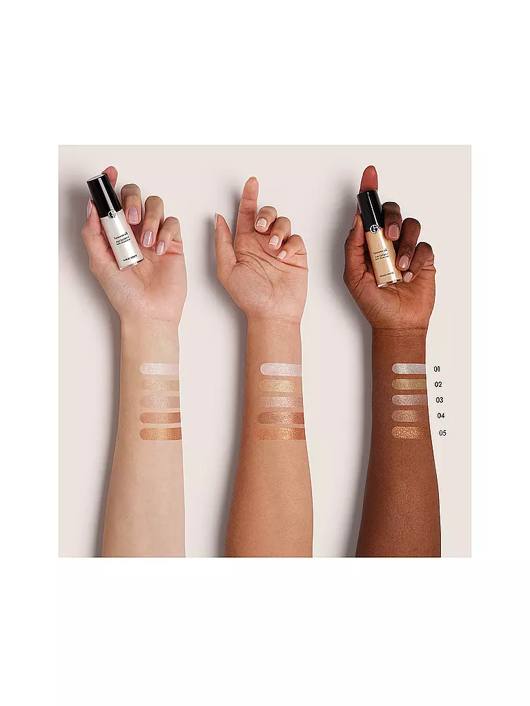 ARMANI COSMETICS | Luminous Silk Acqua Highlighter (4 Sunrise) | 
