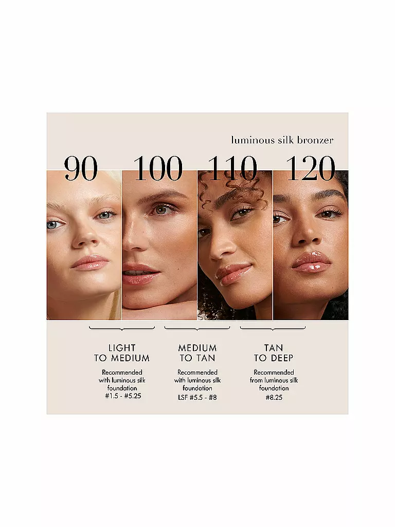 ARMANI COSMETICS | Luminous Silk Glow Bronzer (90 Golden Sunrays) | Marrón claro