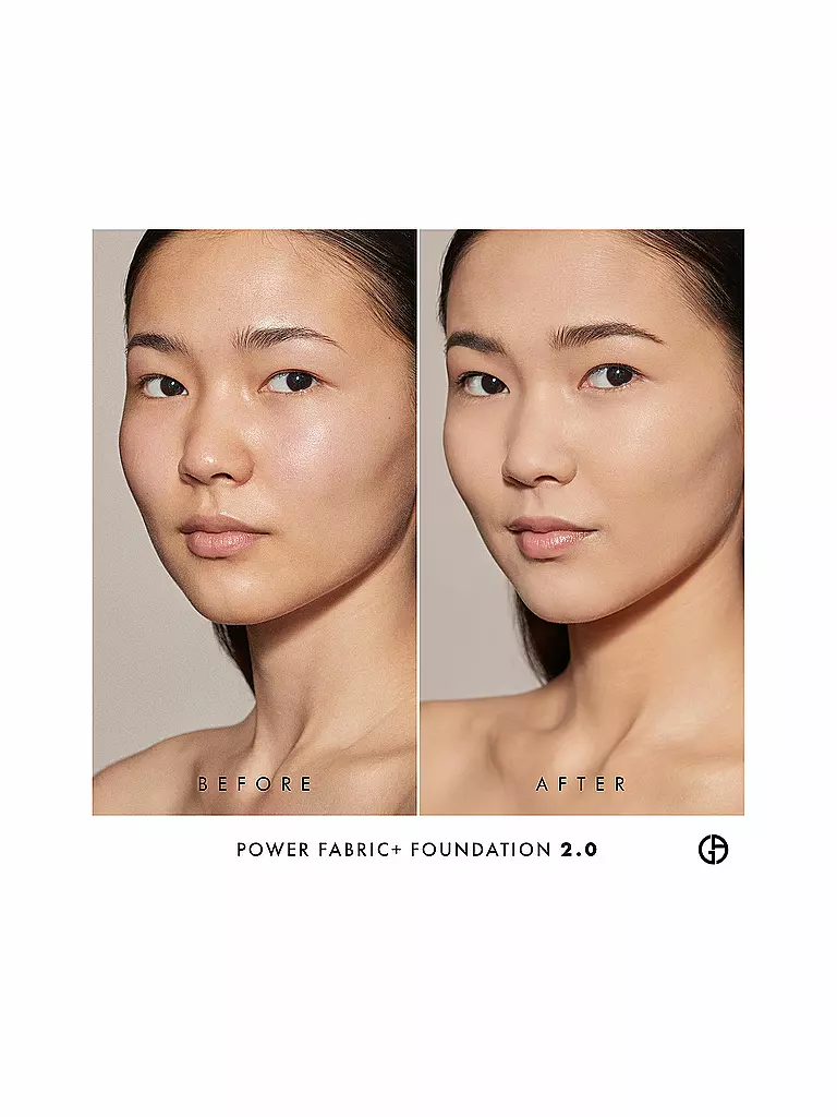 ARMANI COSMETICS | Power Fabric + Base de Maquillaje de Larga Duración y Cobertura Total (2) | beige