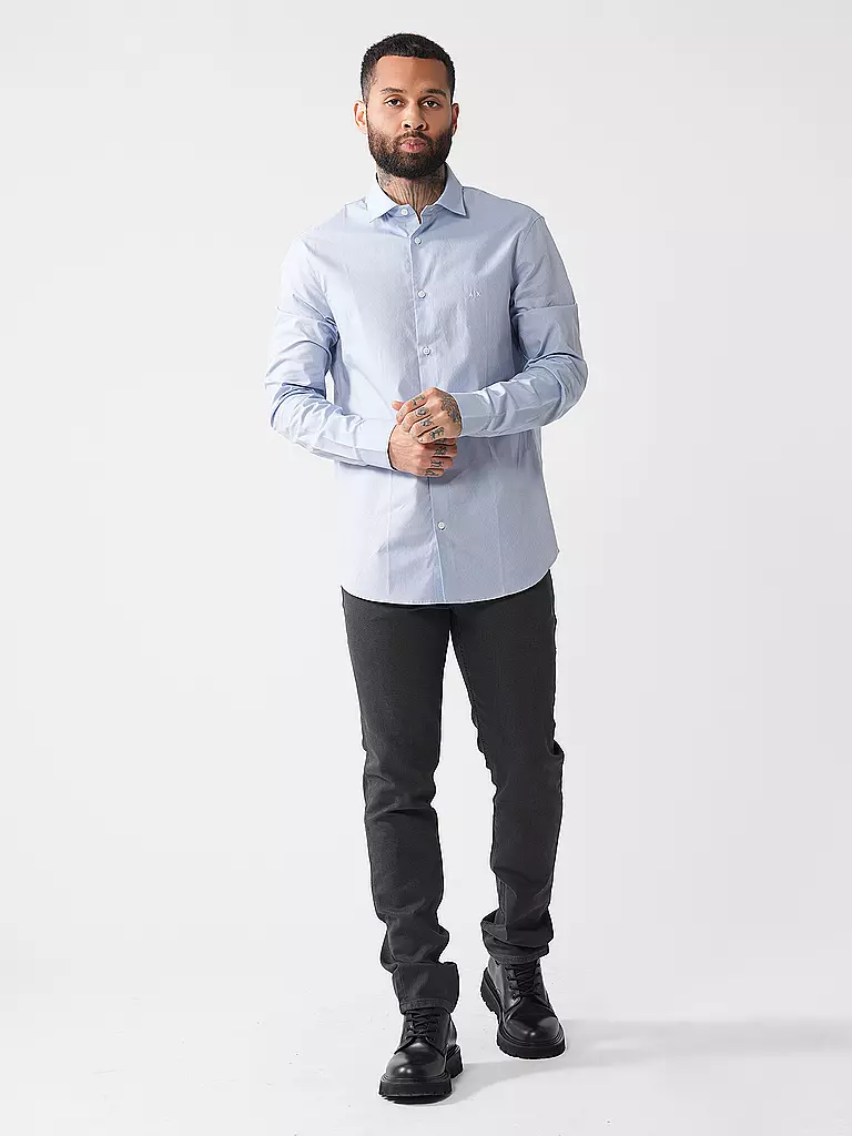 ARMANI EXCHANGE | Camisa Slim Fit | Azul claro