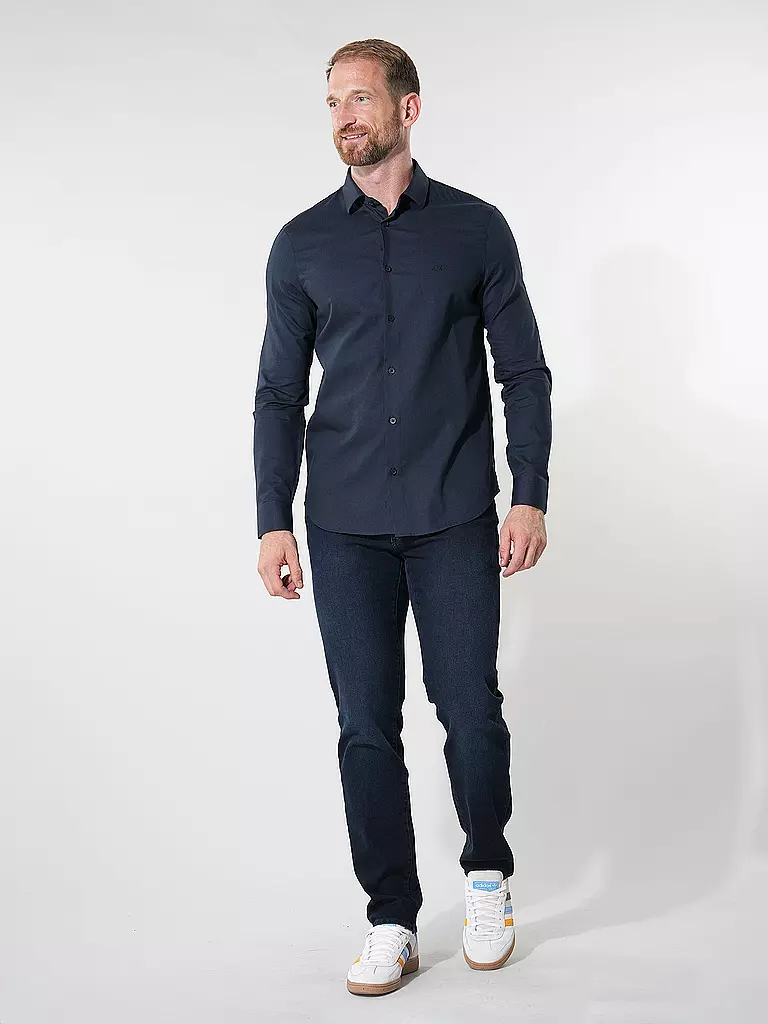 ARMANI EXCHANGE | Camisa Slim Fit | Azul