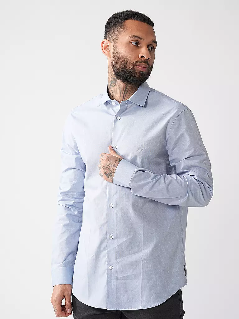 ARMANI EXCHANGE | Camisa Slim Fit | Azul claro