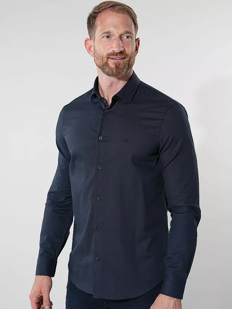 ARMANI EXCHANGE | Camisa Slim Fit | Azul