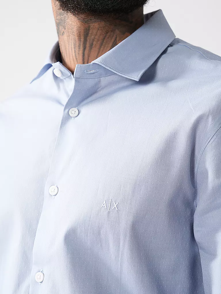 ARMANI EXCHANGE | Camisa Slim Fit | Azul claro