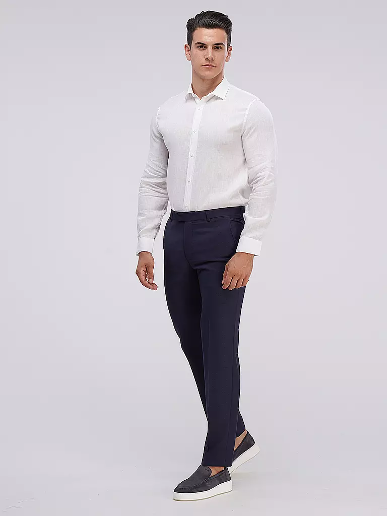ARMANI EXCHANGE | Leinenhemd  | Blanco