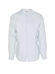 ARMANI EXCHANGE | Leinenhemd Regular Fit  | Azul claro