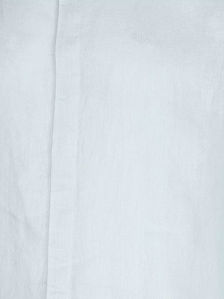 ARMANI EXCHANGE | Leinenhemd Regular Fit  | Azul claro