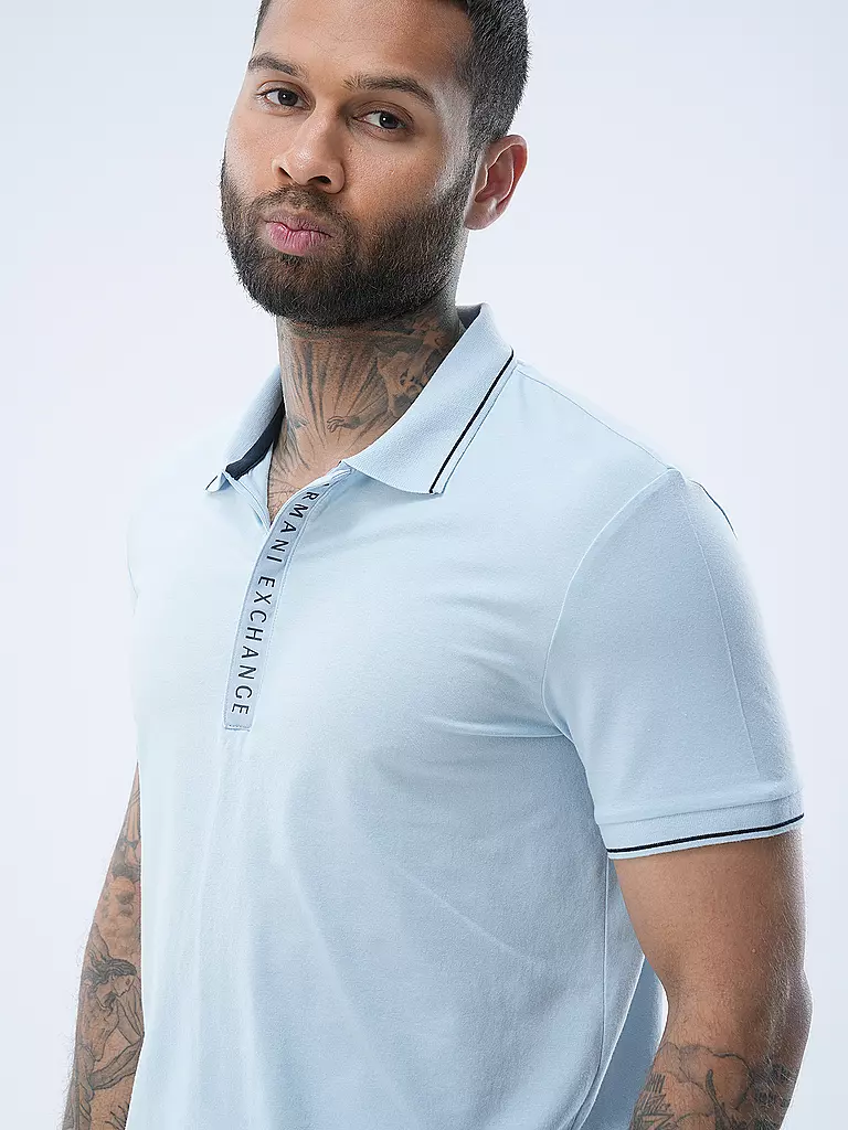 ARMANI EXCHANGE | Poloshirt  | Azul claro