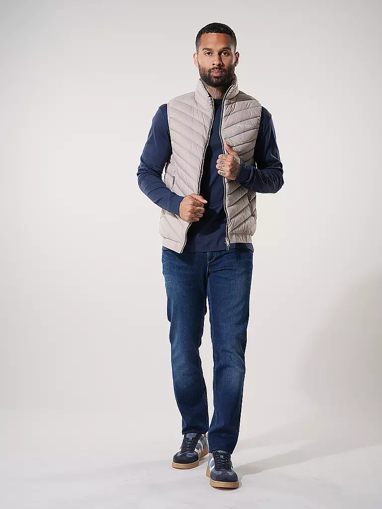 ARMANI EXCHANGE | Steppgilet | Beige