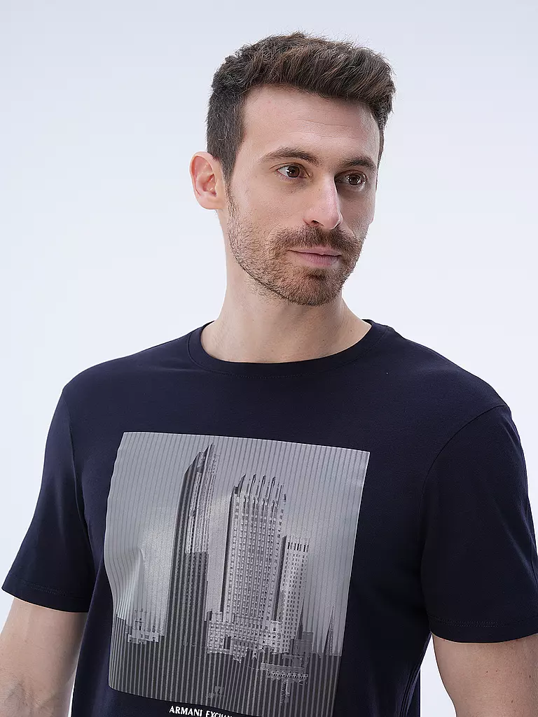 ARMANI EXCHANGE | T-Shirt Regular Fit | Azul