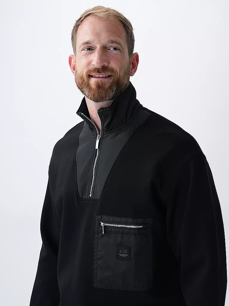 ARMANI EXCHANGE | Troyer Sweater  | Negro