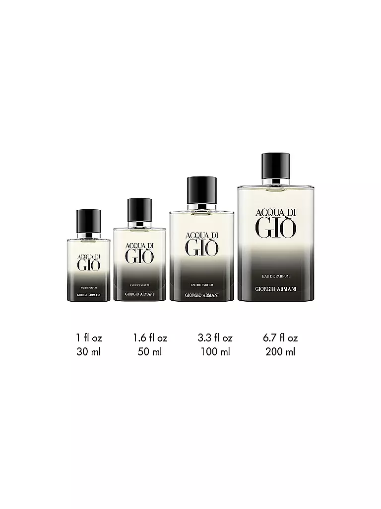 ARMANI | Acqua di Giò Eau de Parfum 50ml Recargable | Sin color