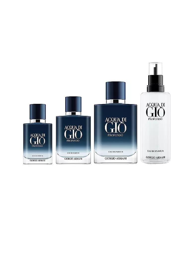 ARMANI | Acqua di Giò Profondo Eau de Parfum 50ml Recargable | Sin color