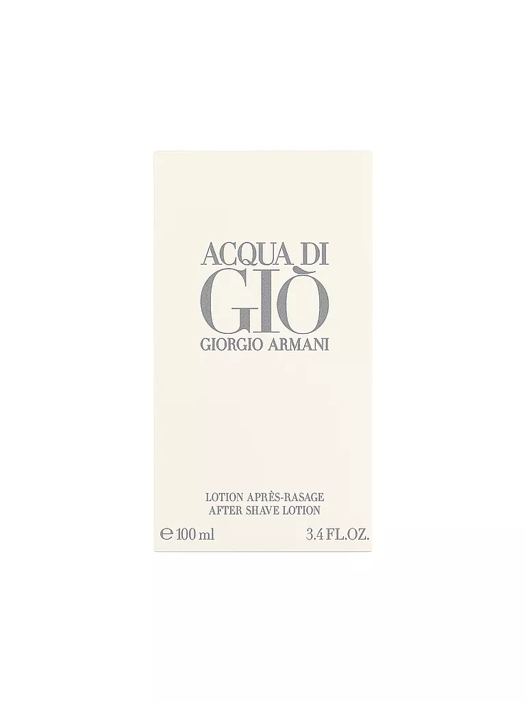 ARMANI | Acqua Di Gio Homme Loción After Shave 100ml | 